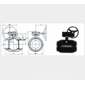 Válvula de esfera totalmente soldada desenho DN15- DN1400 com patente